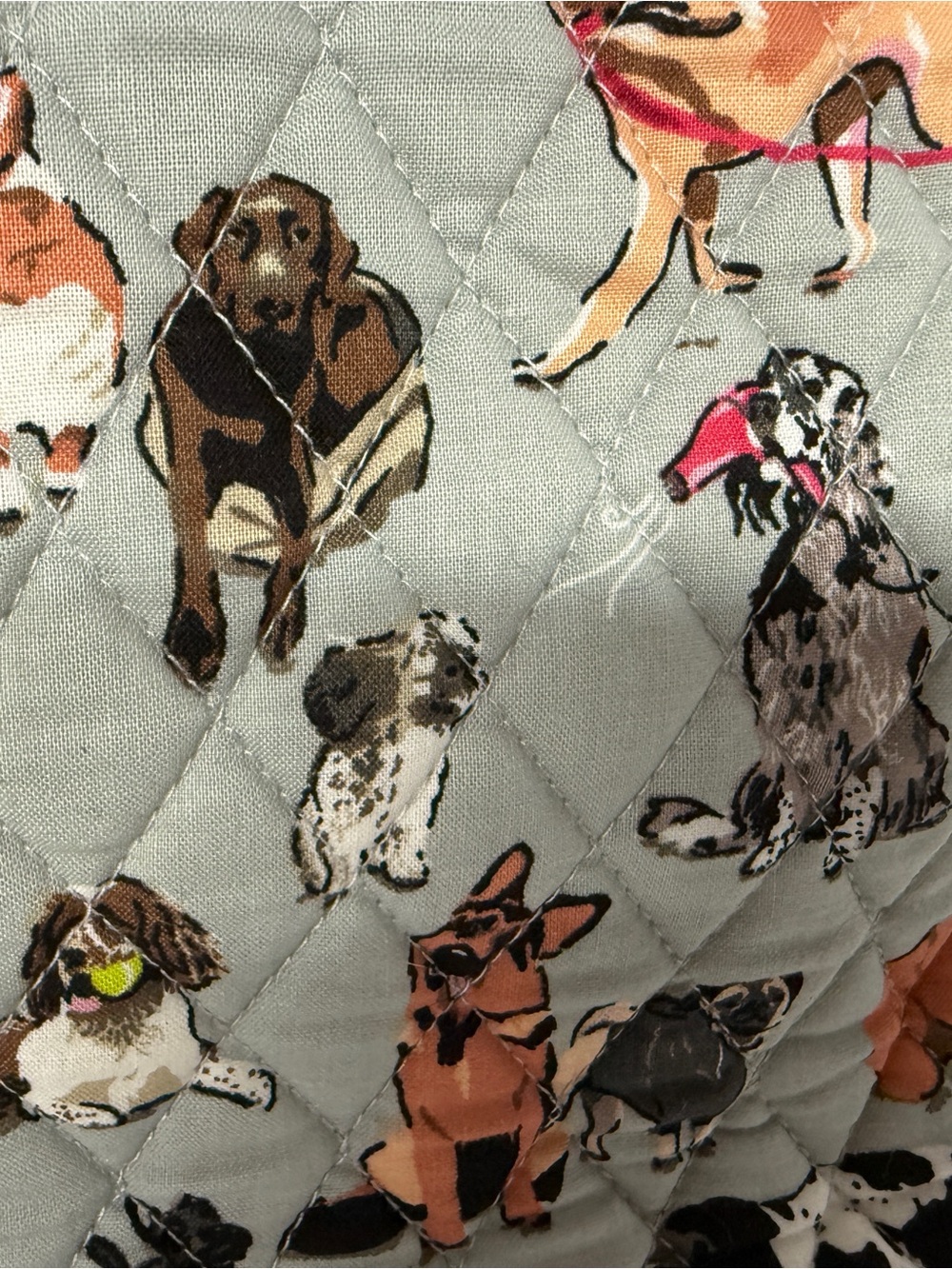 Vera Bradley DOG SHOW Grand Hanging Organizer Bag NWT - Picture 12 of 16